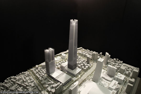 現代自動車５７１ｍの新本社ビル