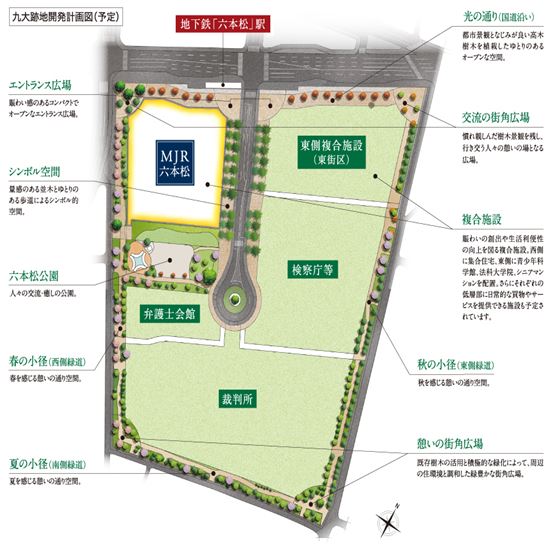 旧九州大学六本松校舎(教養部)再開発