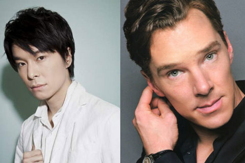 長谷川博己とベネディクト・カンバーバッチ