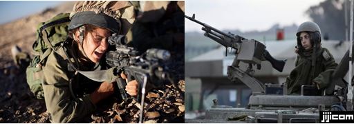 タンクトップに機関銃